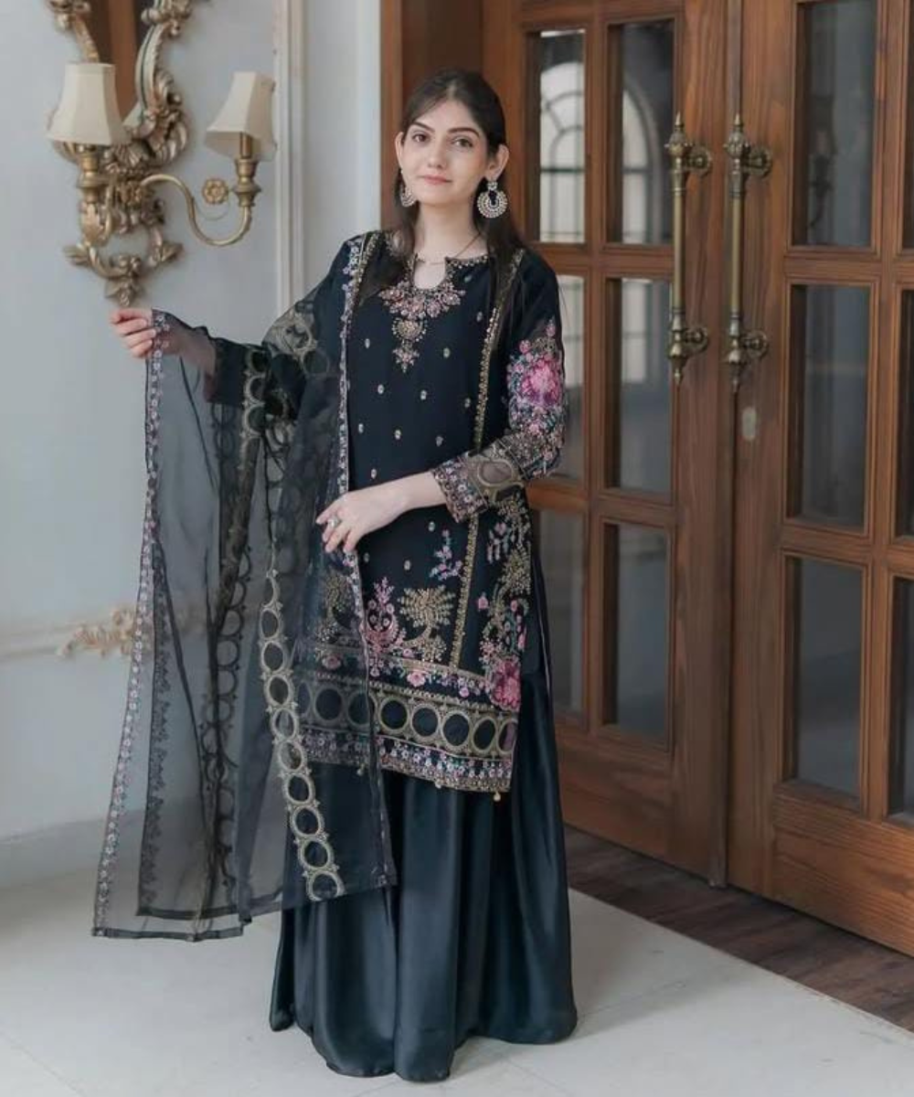 Black Lehnga for Women