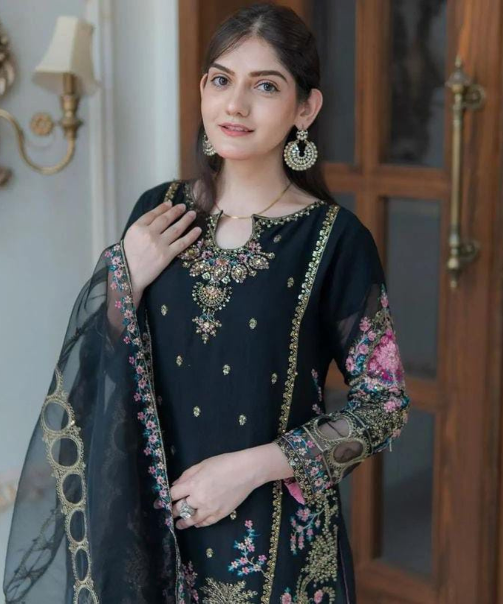 Black Lehnga for Women